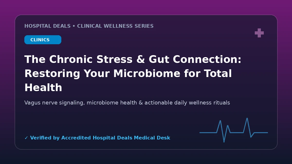 The Chronic Stress & Gut Connection: Restoring Your Microbiome for Total Health