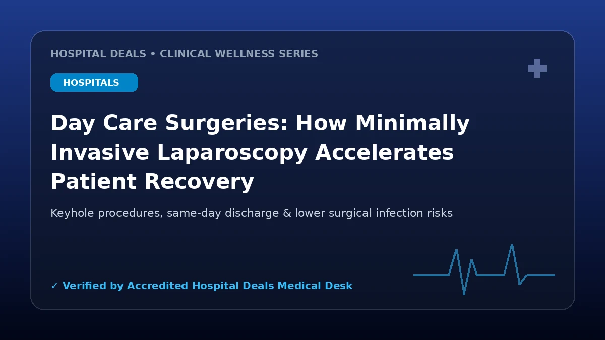 Day Care Surgeries: How Minimally Invasive Laparoscopy Accelerates Patient Recovery
