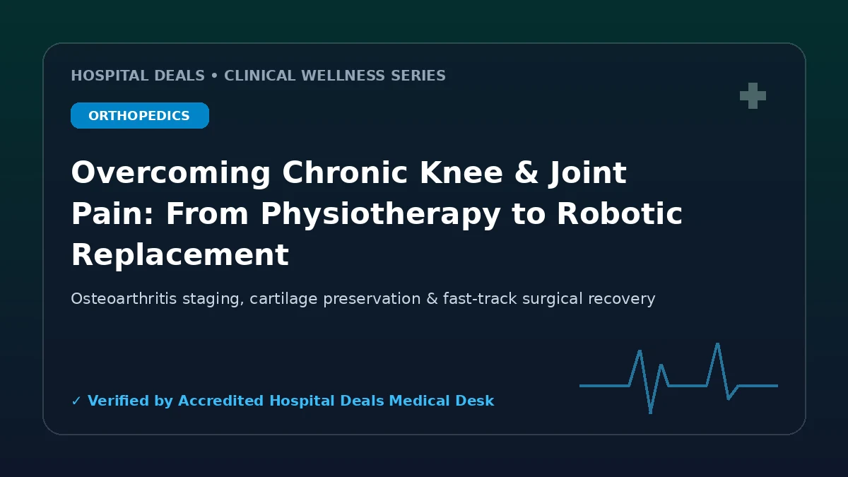 Overcoming Chronic Knee & Joint Pain: From Physiotherapy to Robotic Replacement