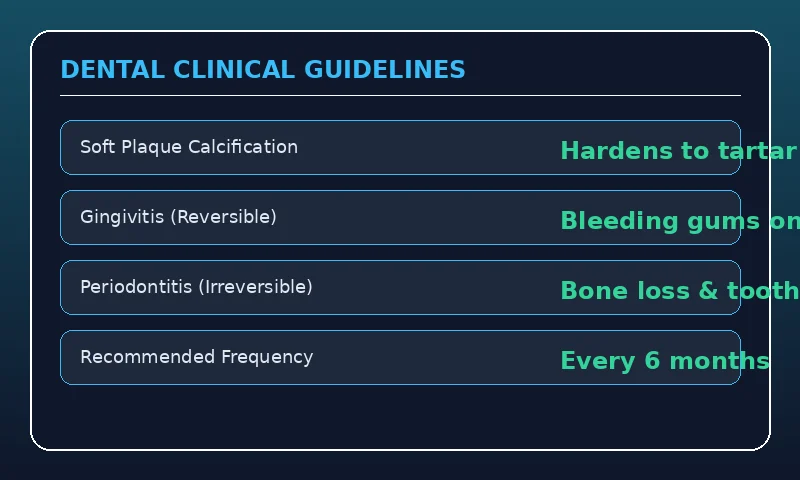 Clinical reference chart for Why Routine Dental Scaling Every 6 Months Saves More Than Just Your Teeth