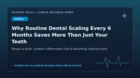 Why Routine Dental Scaling Every 6 Months Saves More Than Just Your Teeth