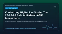 Combatting Digital Eye Strain: The 20-20-20 Rule & Modern LASIK Innovations